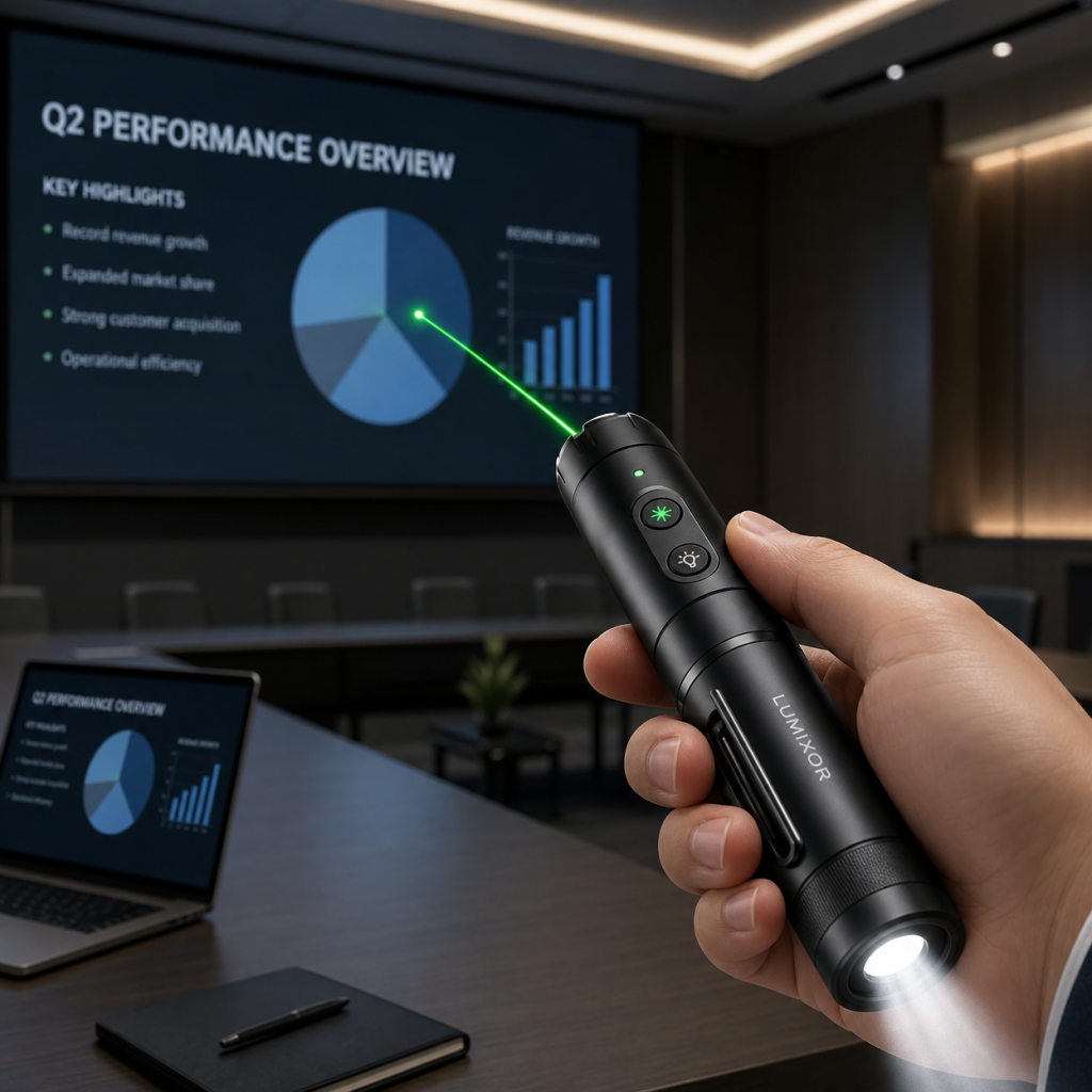 Magnetic Tailcap Flashlight