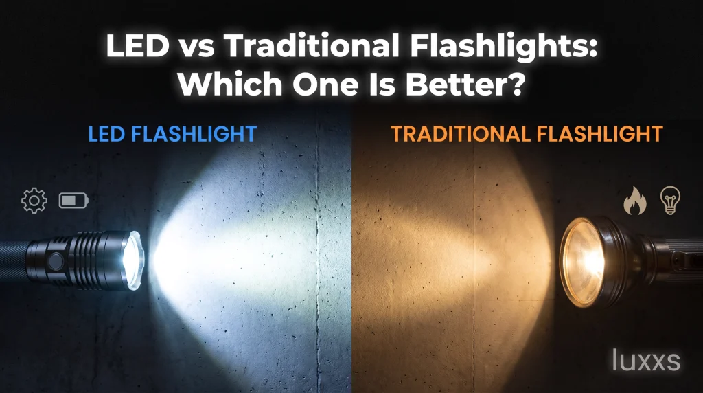 modern led flashlights